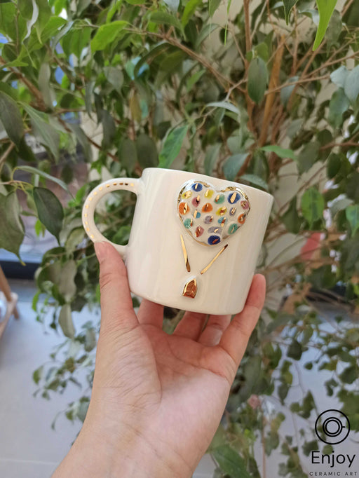 Handmade 'Up' Movie Ceramic Coffee Mug - 10 Oz Disney Pixar Inspired Coffee Cup