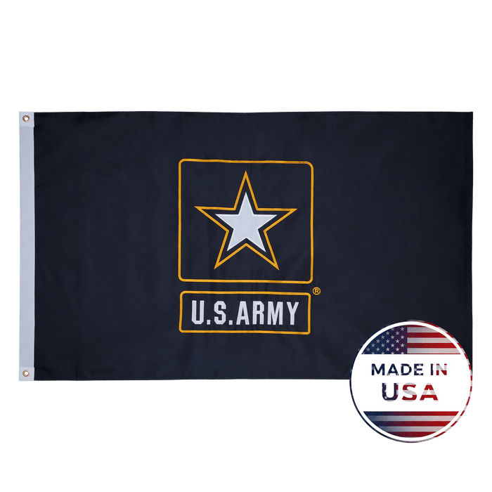 US Black Army Flag - Double Sided, 100% Made in USA
