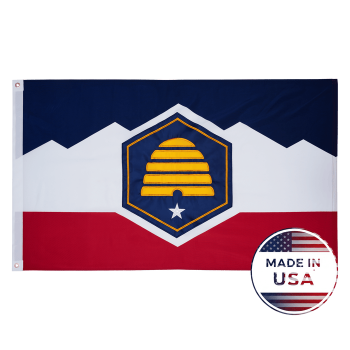 Utah State Flag - 100% Made in USA