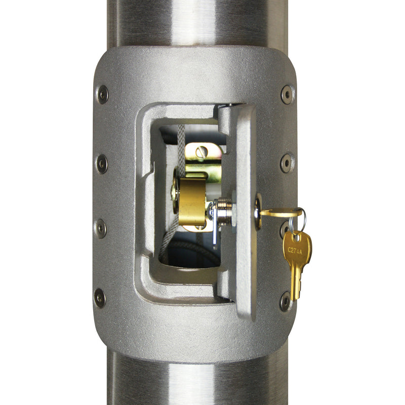 Aluminum Flagpole - Internal Rope Cam Cleat - Heavy Duty, Lifetime Warranty - Made in USA