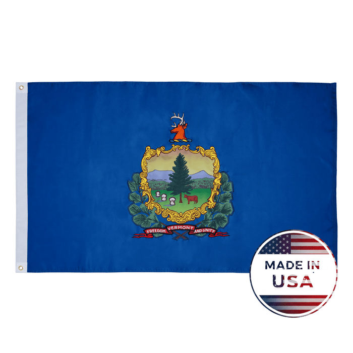 Vermont State Flag - 100% Made in USA