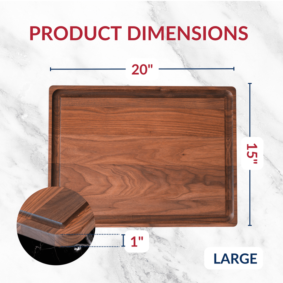 Large Walnut Cutting Board — Virginia Boys Kitchens