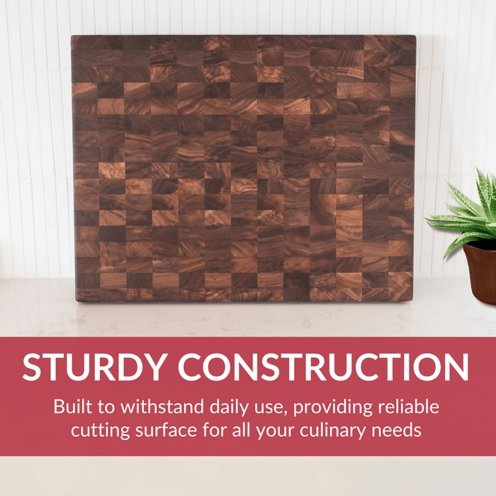 Extra Large Walnut Wood End Grain Cutting Board by Virginia Boys Kitchens