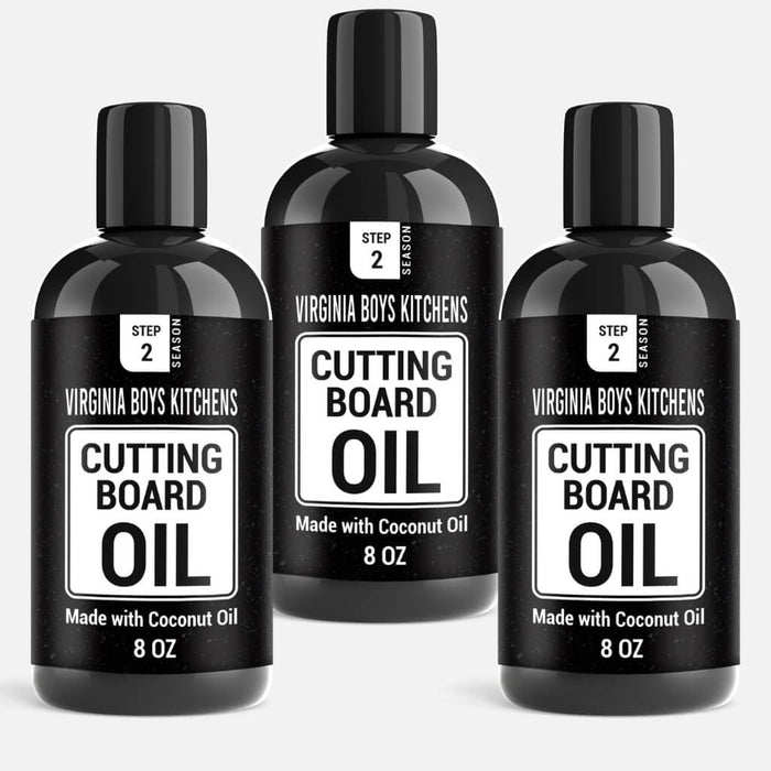 Virginia Boys Kitchens Coconut Cutting Board Oil wood care