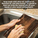 Virginia Boys Kitchens Complete Care Kit for Wood Cutting Boards wood care
