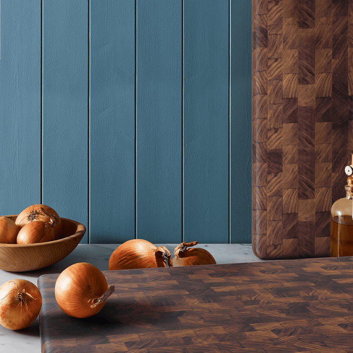 Virginia Boys Kitchens Cutting Board 20 x 15 Extra Large End Grain Walnut Wood Cutting Board - BrickMason Pattern
