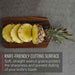 Virginia Boys Kitchens Cutting Board 8 x 17 Walnut Cutting Board and Charcuterie Paddle with Handle