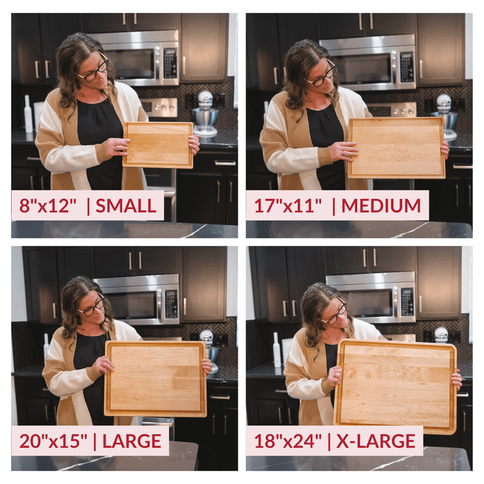 Medium Maple Wood Cutting Board