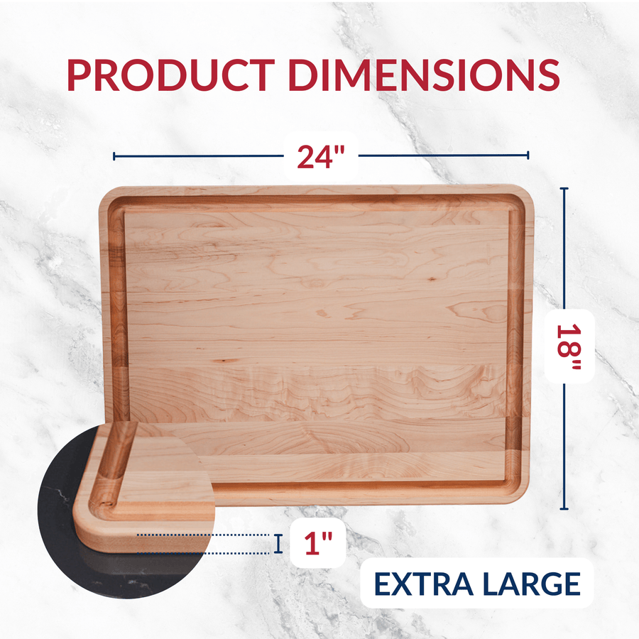Extra-Large Maple Cutting Board — Virginia Boys Kitchens