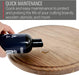 Virginia Boys Kitchens **NEW!** Complete Care Kit for Wood Cutting Board - Oil & Wax & Spray & Soap Bar - ORANGE & ROSEMARY