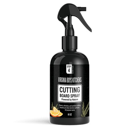 Virginia Boys Kitchens Spray Grandpas Garden - 7 Essential Oil Blend Cutting Board Spray - Multipurpose Home and Kitchen Disinfectant Spray - Powered by Colloidal Silver & Essential Oils