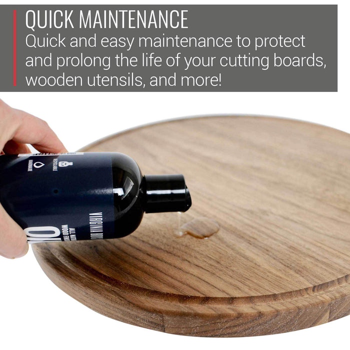 Protect and prolong the life of wood charcuterie boards with our natural charcuterie board oil
