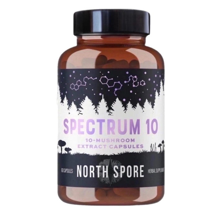 North Spore Organic ‘Spectrum 10’ Multi-Mushroom Capsules by Farm2Me