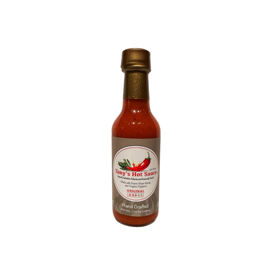 Tony's Handcrafted Hot Sauce- Original  Hot Sauce Gift Set