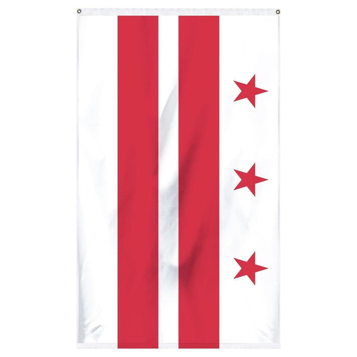 District of Columbia Flag 3x5 - Durable Nylon DC State Flag