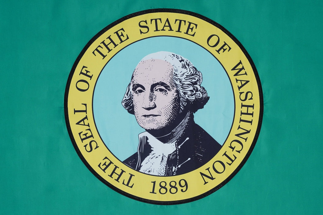 Washington State Flag - 100% Made in USA