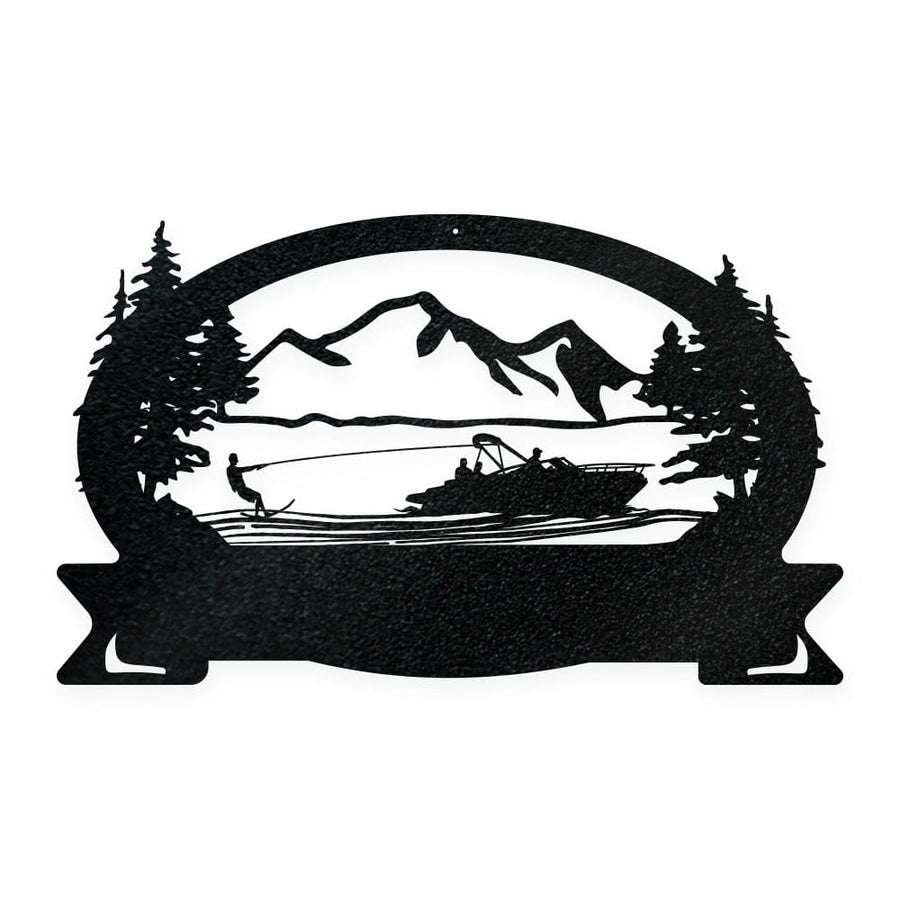 Waterski Boat Monogram