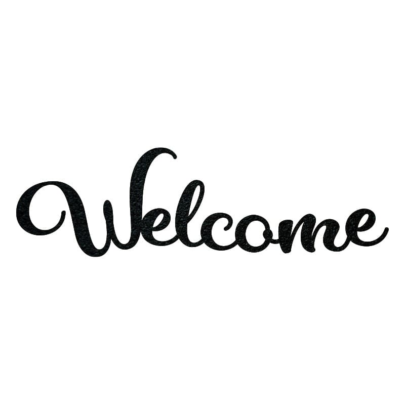 Welcome - Metal Sign