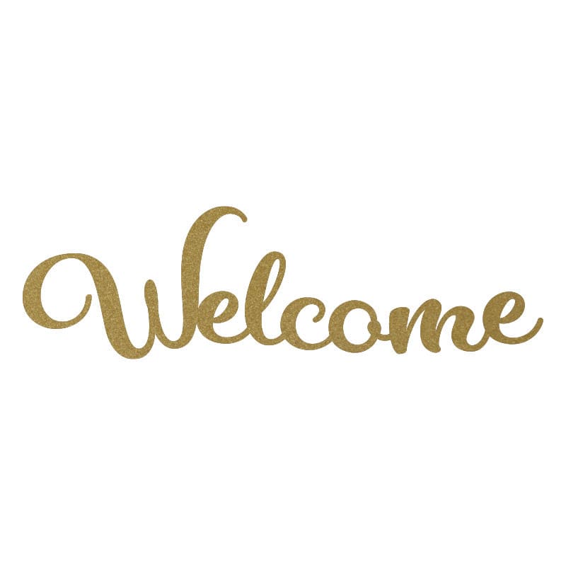 Welcome - Metal Sign