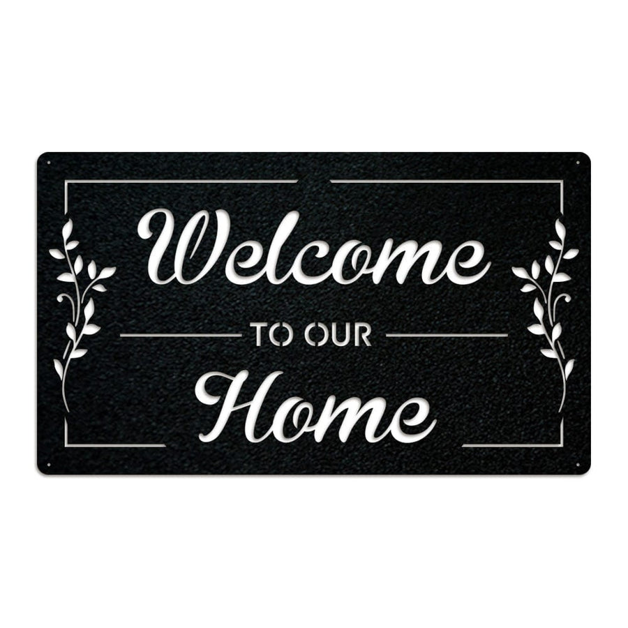 Welcome to Our 'Customizable' Porch Sign