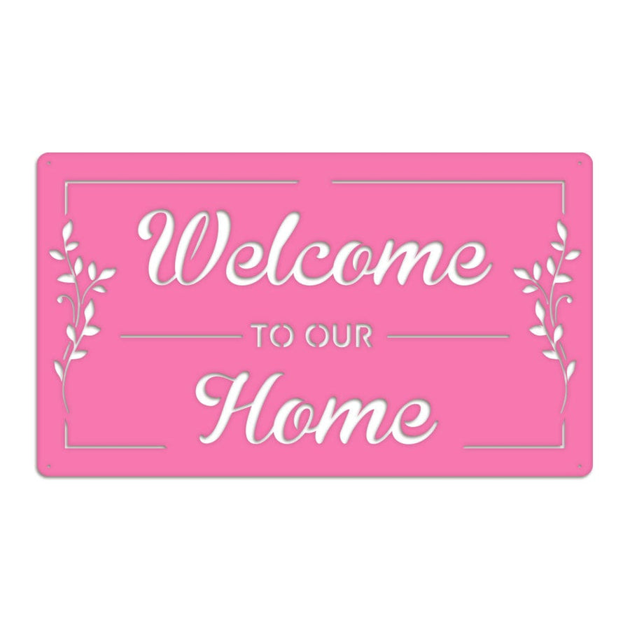Welcome to Our 'Customizable' Porch Sign