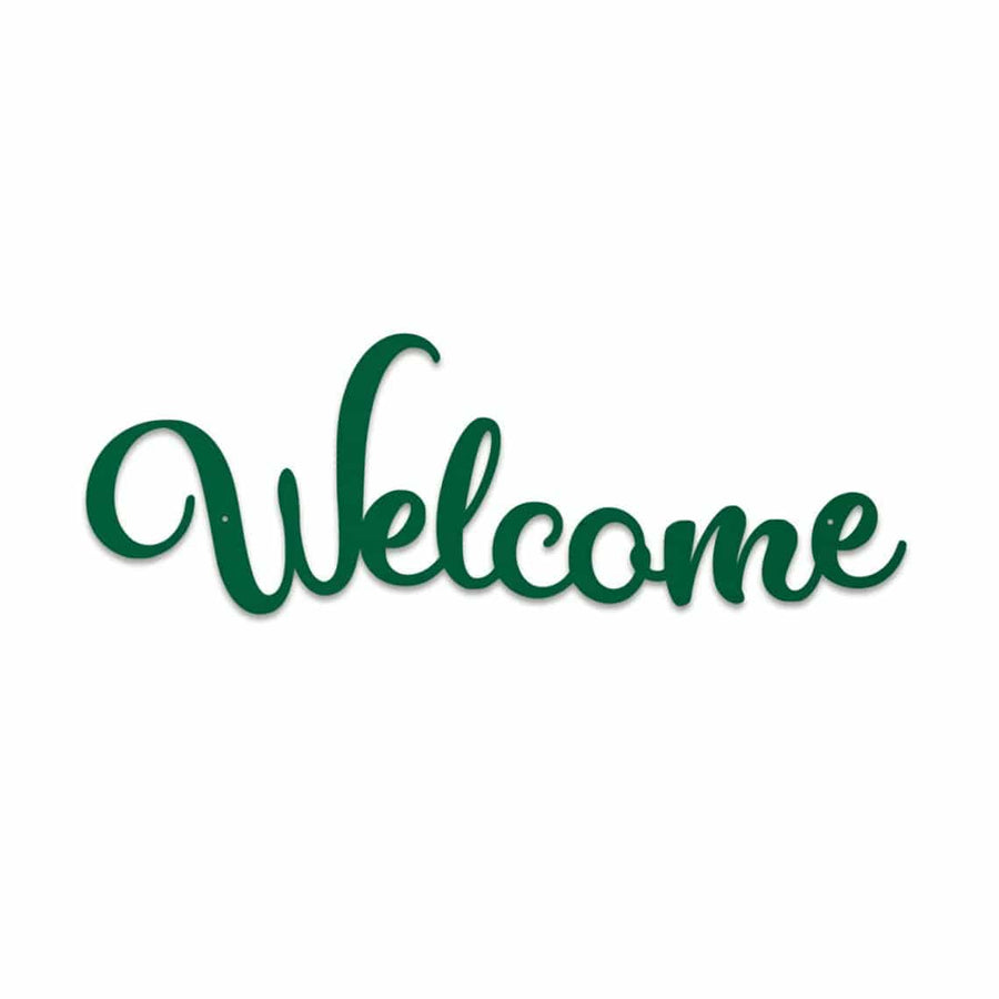 Welcome Word Sign