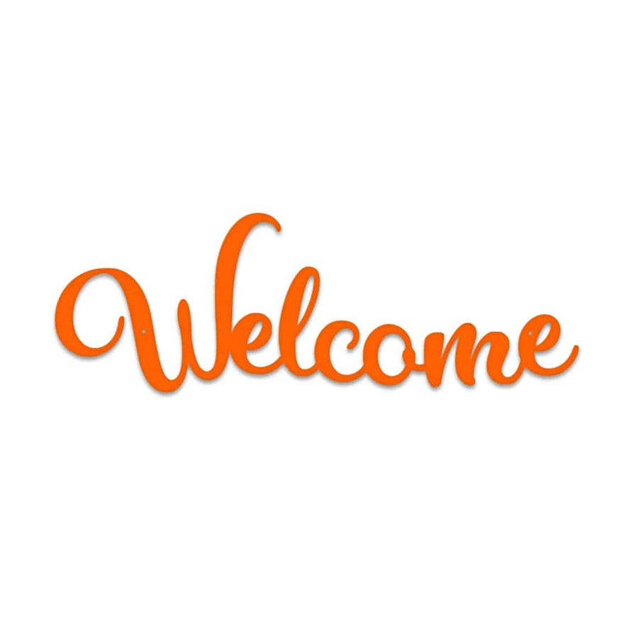 Welcome Word Sign