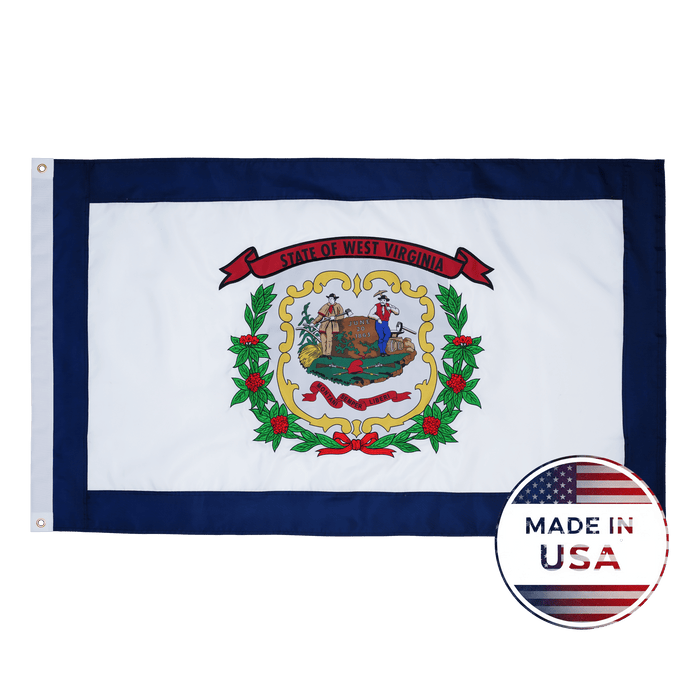 West Virginia State Flag - 100% Made in USA