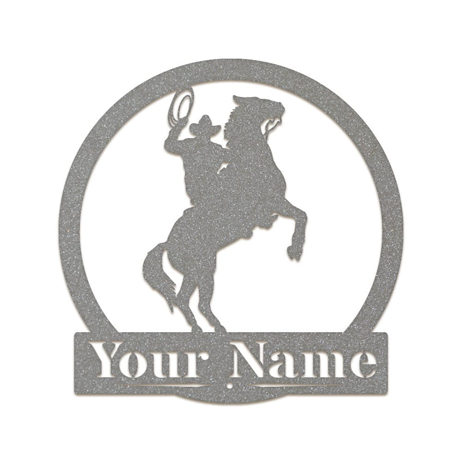 Western Cowboy Lasso Monogram