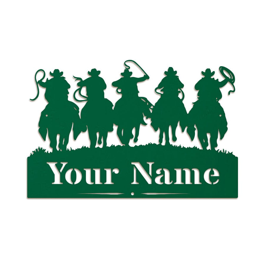 Western Posse Cowboy Monogram