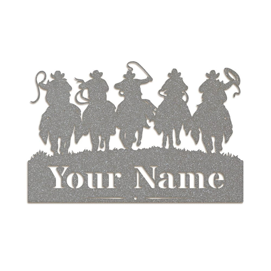 Western Posse Cowboy Monogram