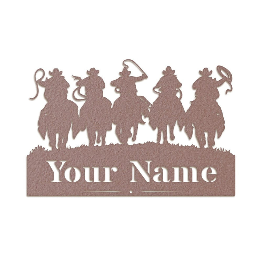 Western Posse Cowboy Monogram