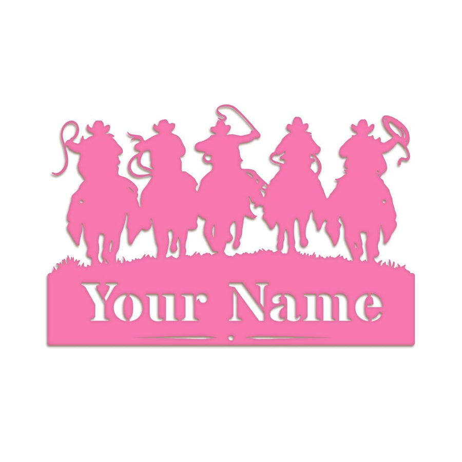 Western Posse Cowboy Monogram