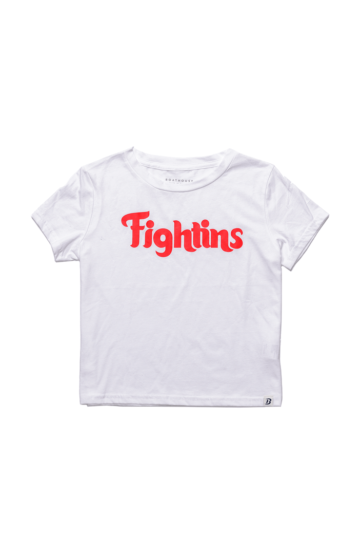 WOMEN'S CROPPED "Fightins' T-SHIRT
