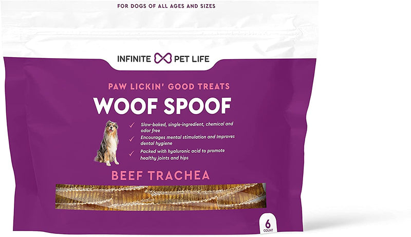 Beef Trachea (6-count) by Infinite Pet