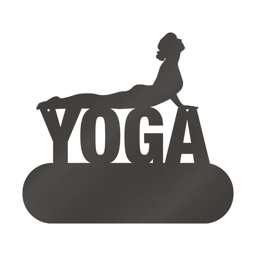 Yoga Cobra Pose - Customizable Metal Sign