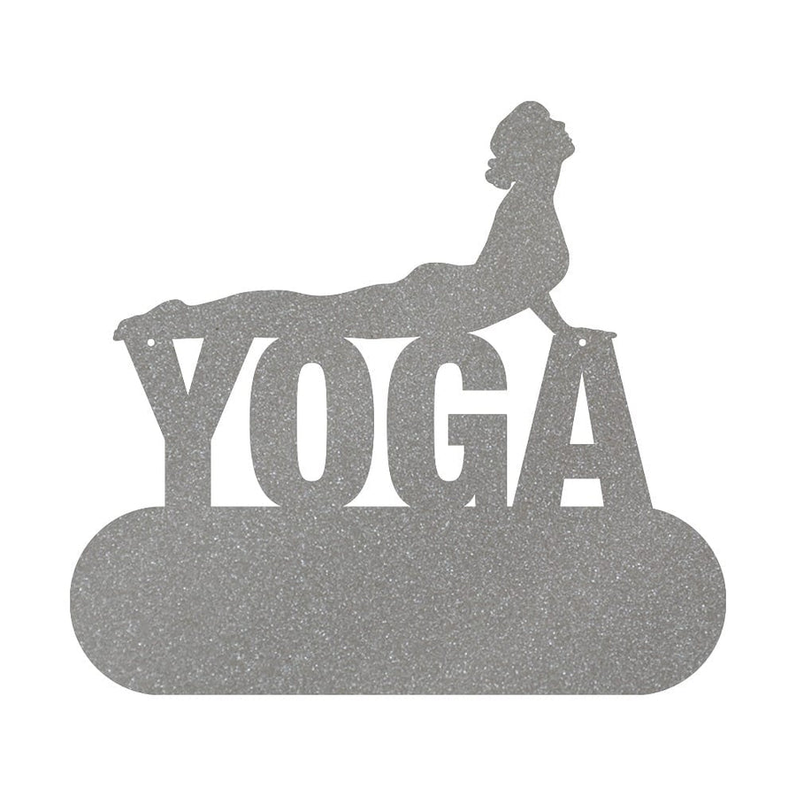 Yoga Cobra Pose - Customizable Metal Sign