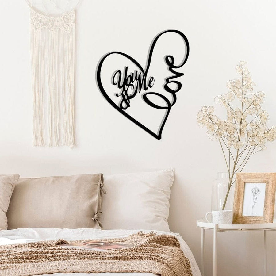 You and Me Love - Metal Sign