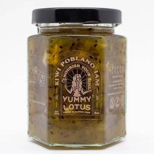 Yummy Lotus - Kiwi Poblano Jam - 6 x 6oz - Pantry | Delivery near me in ... Farm2Me #url#