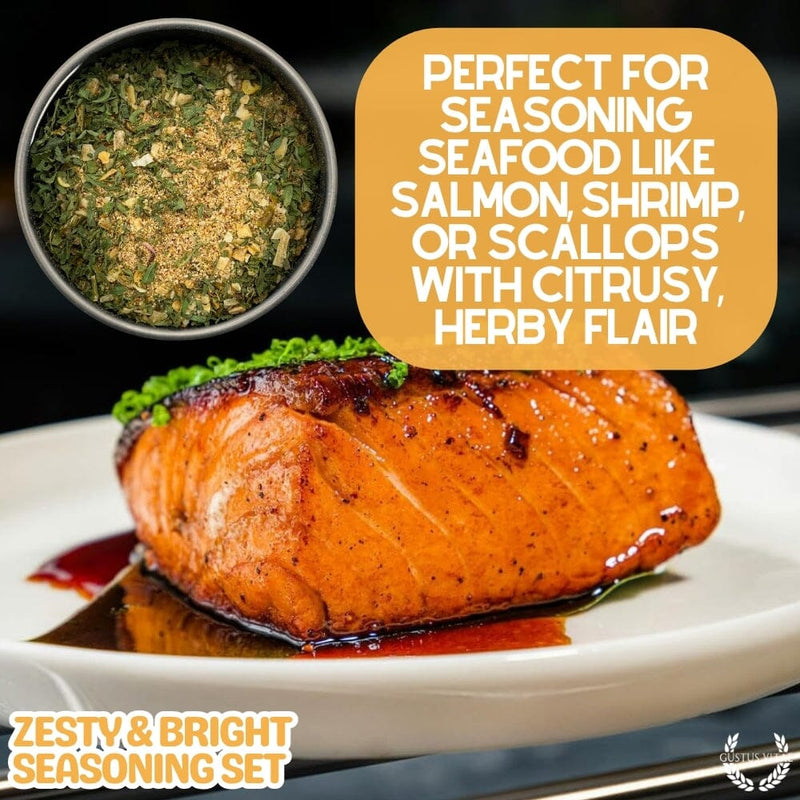 Zesty & Bright Seasoning Set Collections & Gift Sets Gustus Vitae