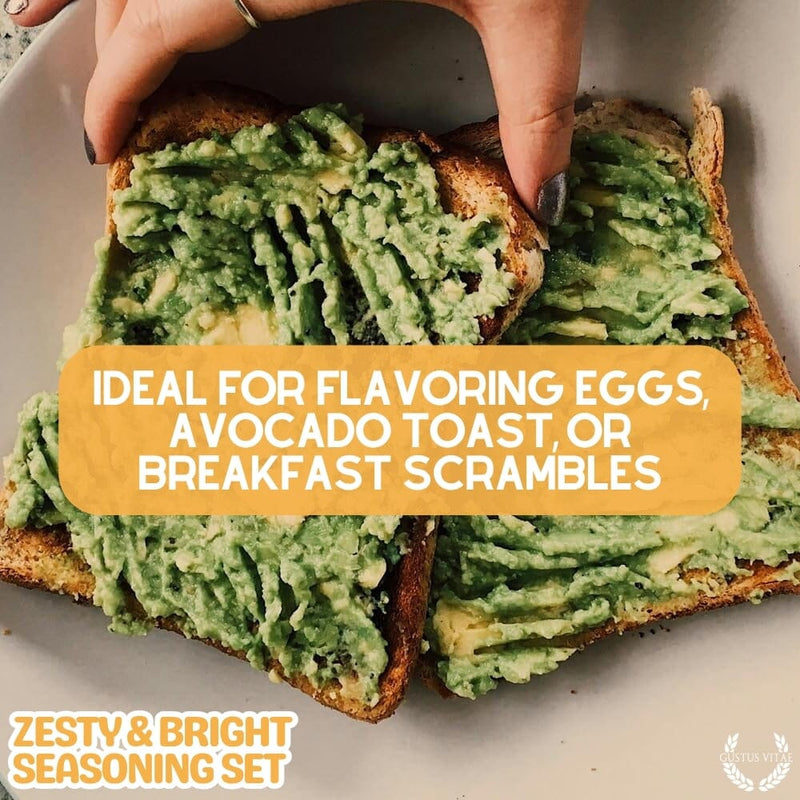Zesty & Bright Seasoning Set Collections & Gift Sets Gustus Vitae