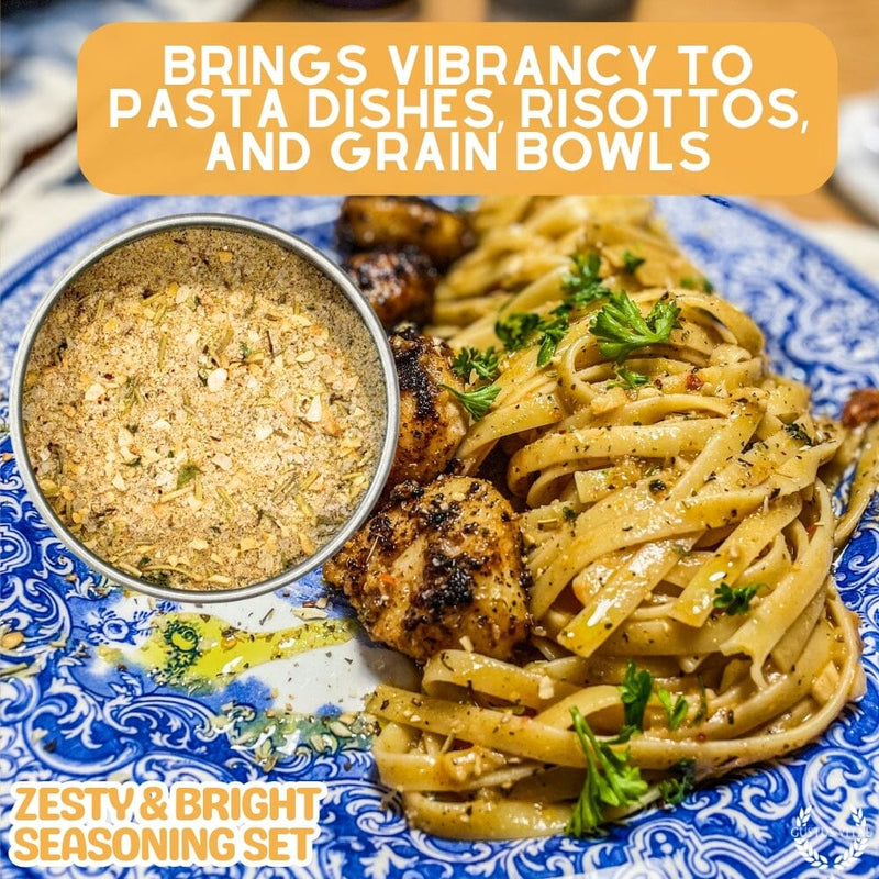 Zesty & Bright Seasoning Set Collections & Gift Sets Gustus Vitae