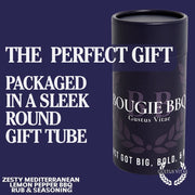 Zesty Mediterranean Lemon Pepper BBQ Rub & Seasoning Bougie BBQ Gustus Vitae