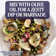 Zesty Mediterranean Lemon Pepper BBQ Rub & Seasoning Bougie BBQ Gustus Vitae
