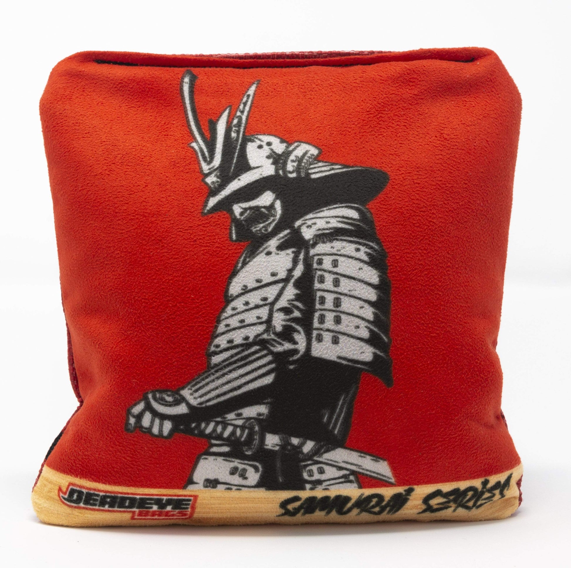 Pro Cornhole Bags - Armored Samurai - Red