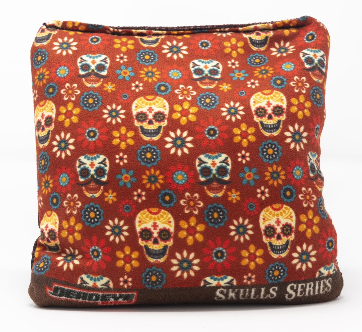 Skulls & Flowers - Orange